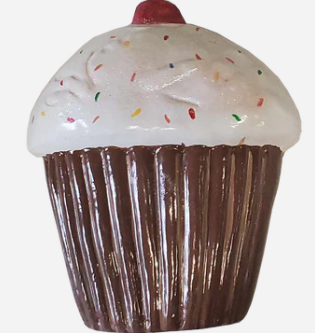 Cupcake Plaster painting Large