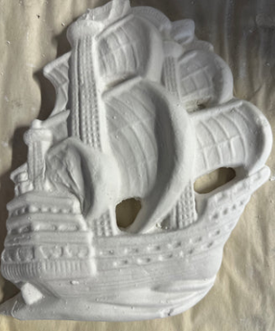 Ship Plaster Painting