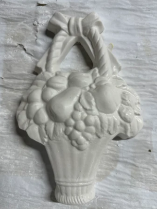 Fruit Plaque Plaster Painting Large