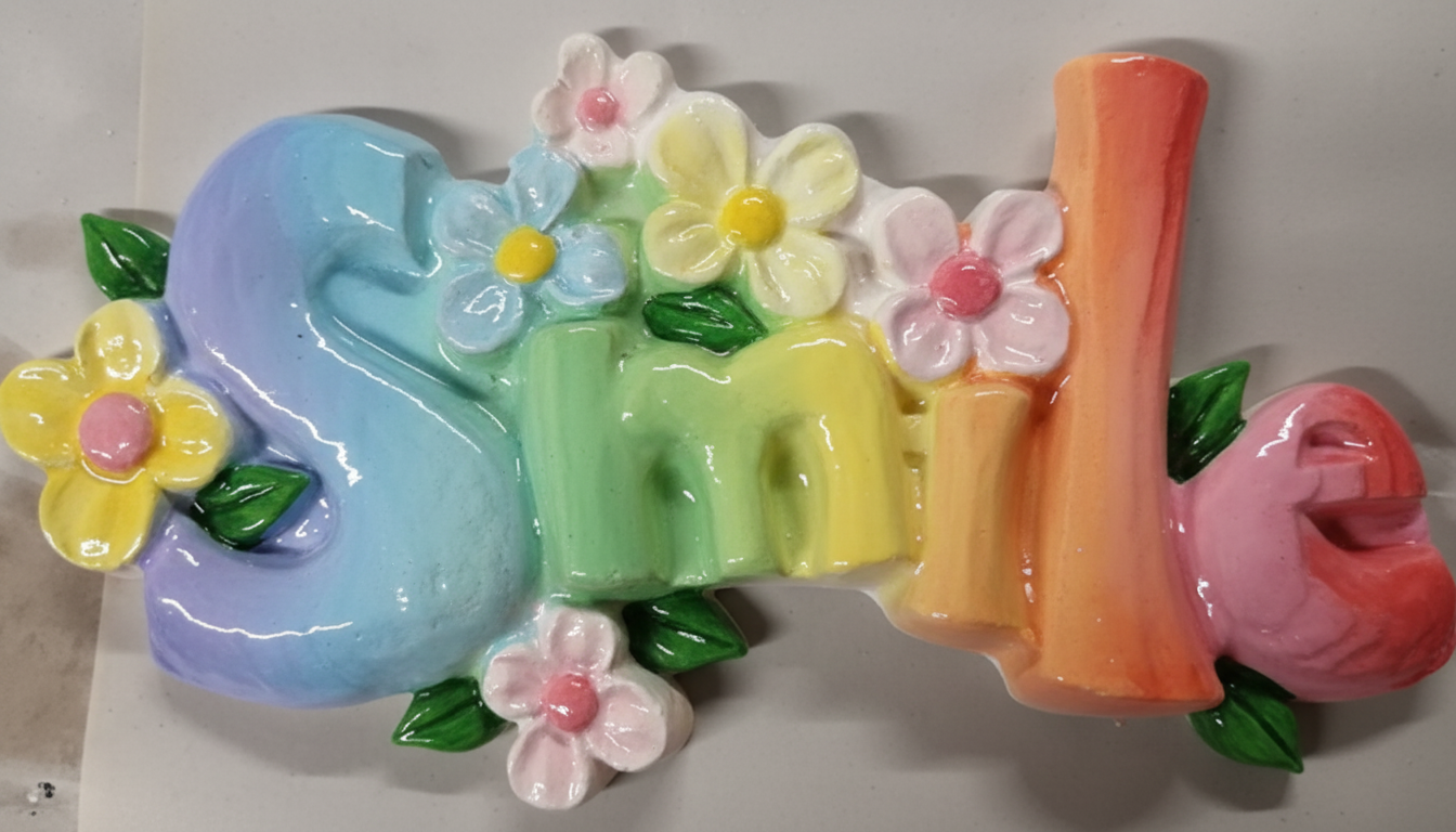 Smile Plaster Painting
