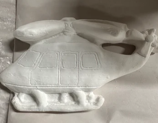 Helicopter Plaster Painting